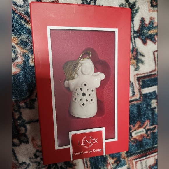 Lenox Other - Lenox Angel Wishes Snowflake Bell Ornament NIB